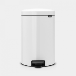 PATTUMIERA A PEDALE 20 LITRI BIANCO  NEWICON BRABANTIA