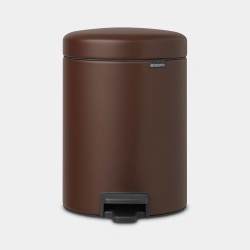 PATTUMIERA A PEDALE NEWICON 5L MINERAL COSY BROWN BRABANTIA