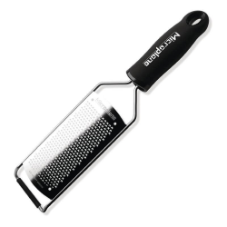 GRATTUGIA DA CUCINA  LAMA FINE  NERO ZESTER MICROPLANE